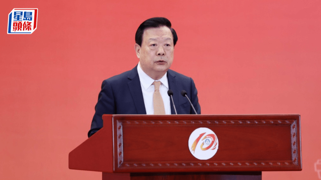 港澳辦主任夏寶龍今日接見西九文化區管理局訪京團。資料圖片