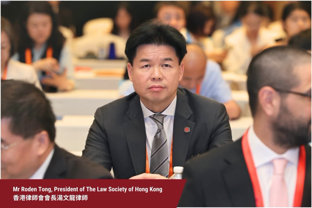 香港律師會會長湯文龍。