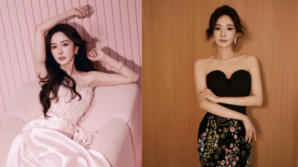 劉愷威前妻楊冪胸前鏤空盡展誘人春光  超性感散發「狐狸味」？閱讀量破億極震撼