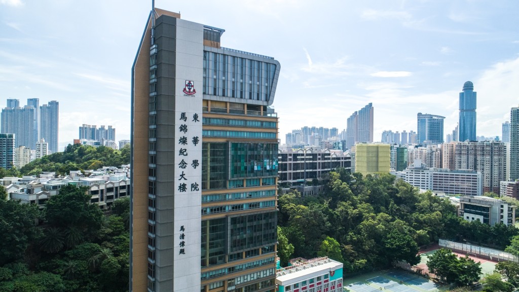 東華學院表示，學院目前的非本地生多為內地學生。