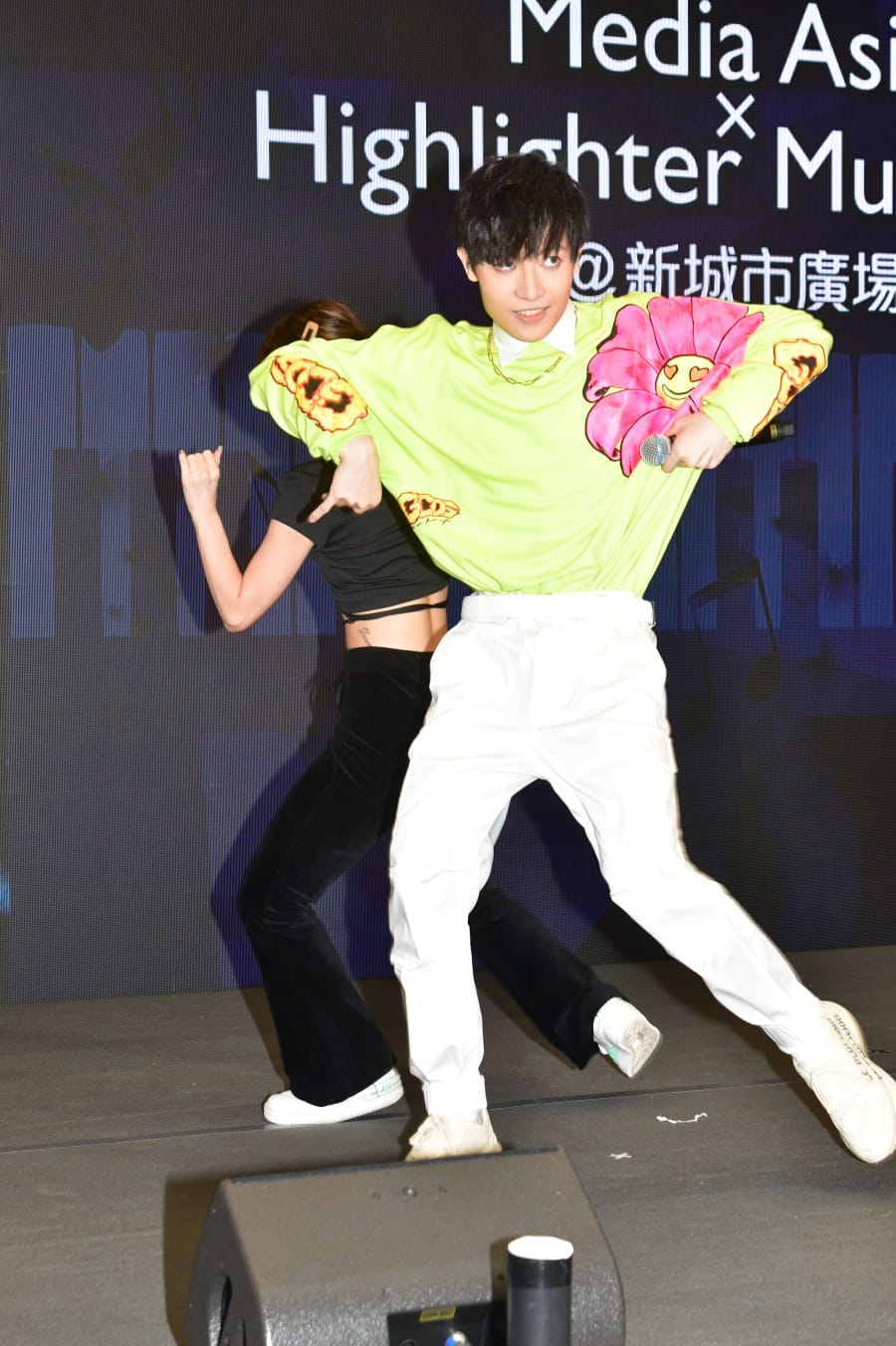 趙祥誠首次在商場演出獲家人撐場。