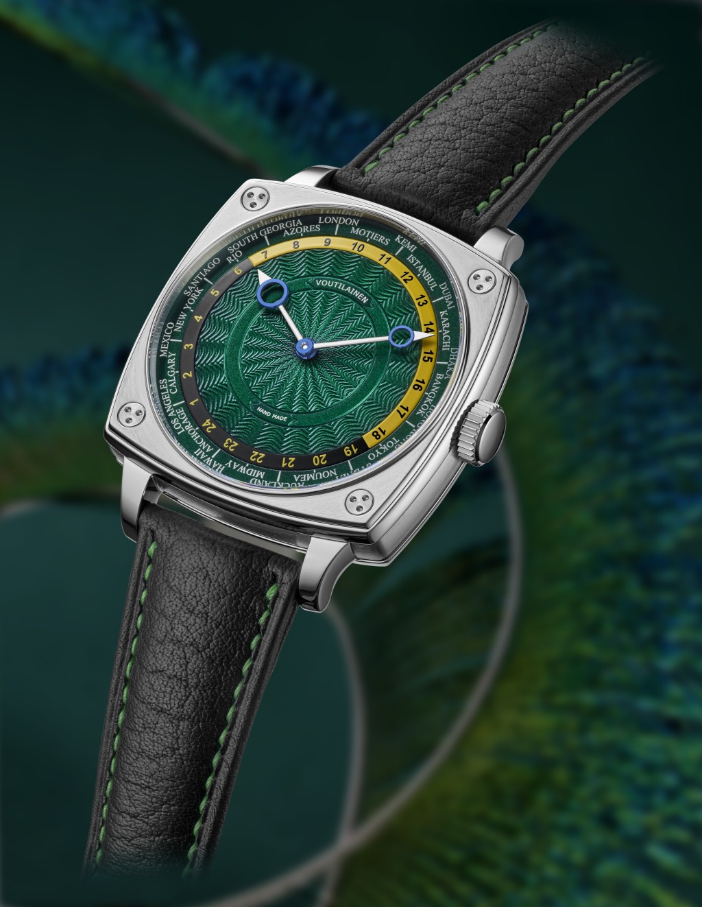 Voutilainen CSW Only Watch，錶殼：39mm鈦金屬/ 機芯：TMZ217手上鏈/ 估價：175,000至215,000瑞郎/ 成交：450,000瑞郎/ 超估價：2.1倍。