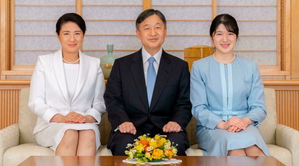 與愛子同住的德仁與雅子，目前沒有症狀。日本宮內廳