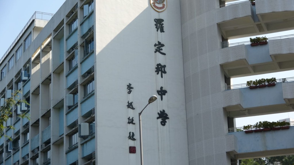 傷者就讀的學校。林思明攝