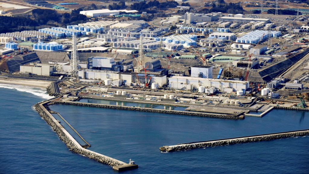 福島第一核電站。資料圖片