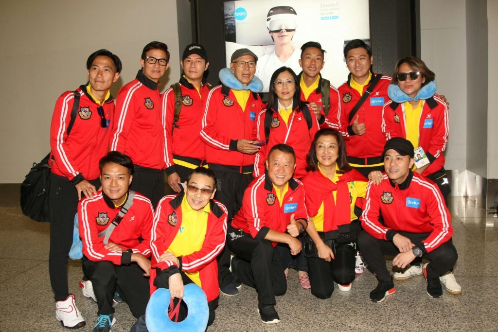 明星足球隊應TVB邀請去俄羅斯睇世界盃決賽。