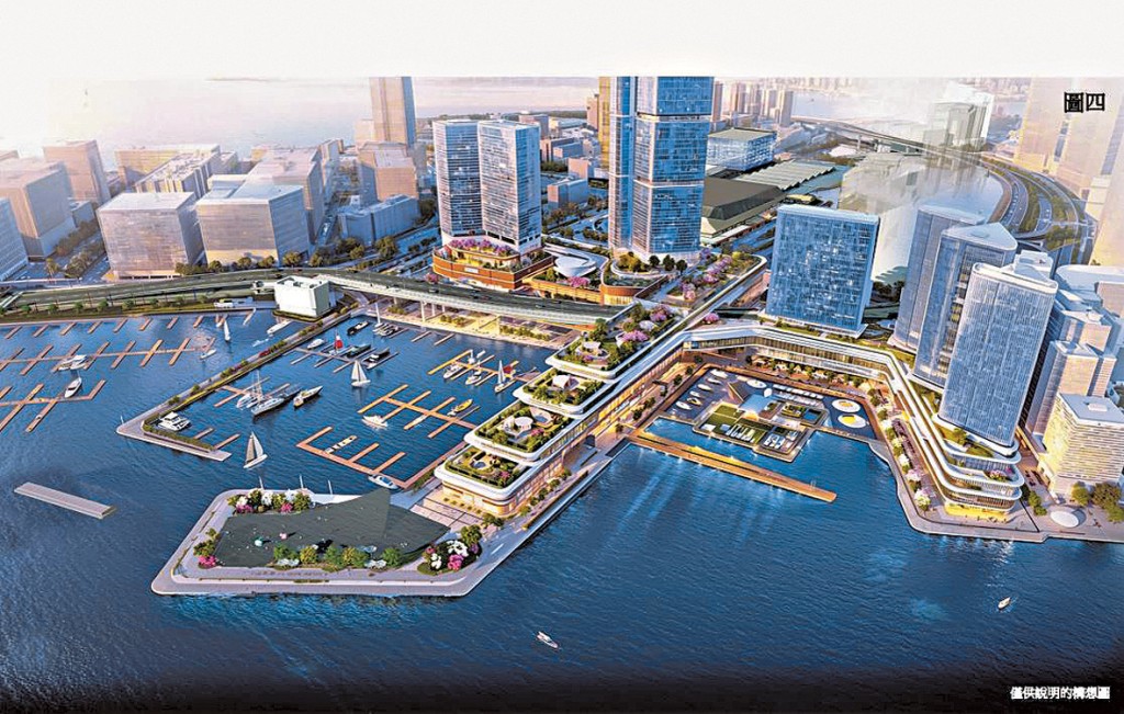 政府擬在紅磡興建遊艇泊位。
