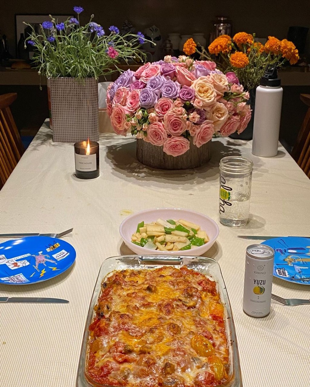 舊年嘅生日餐。