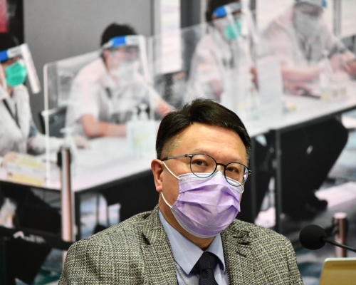 許樹昌指疫苗可以降低死亡率。