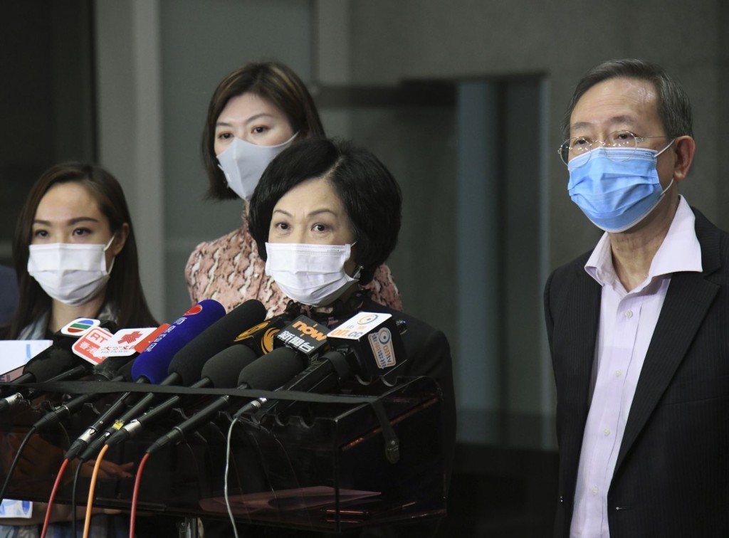 新民黨指,解散反映《國安法》切實發揮震懾作用。資料圖片
