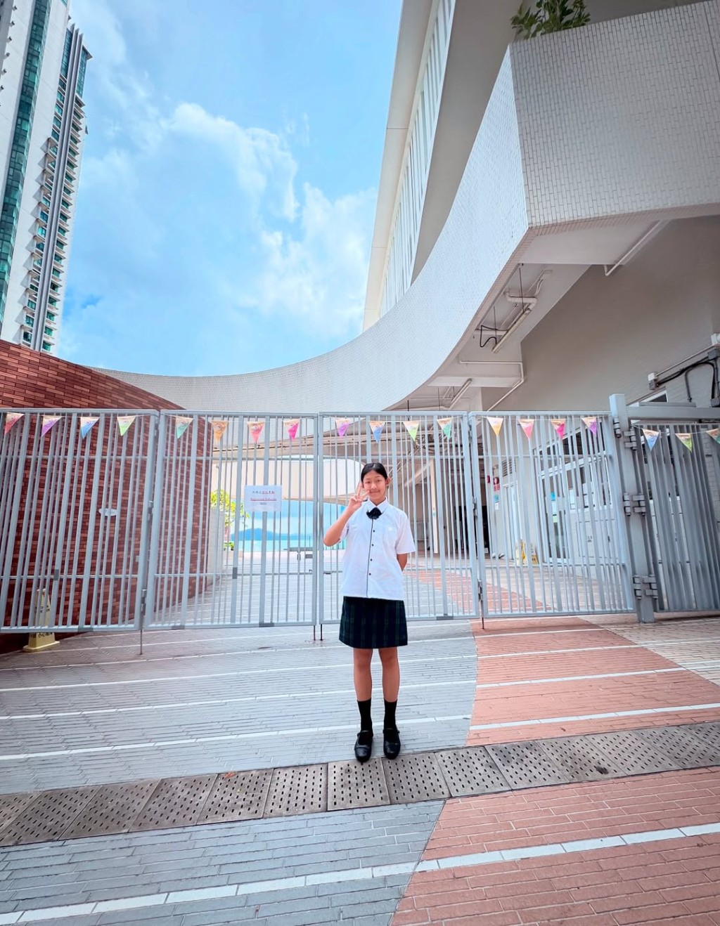 安雅希透露女兒入讀名校英華女學校。