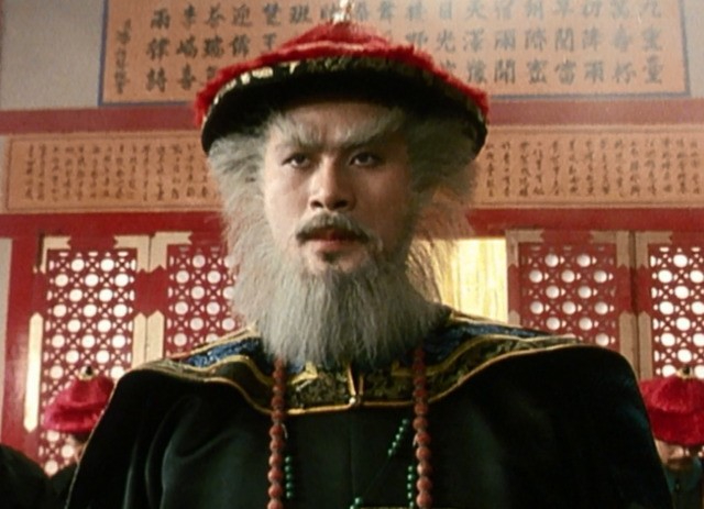 徐錦江在《鹿鼎記》飾演的「鰲拜」造型，深入民心。