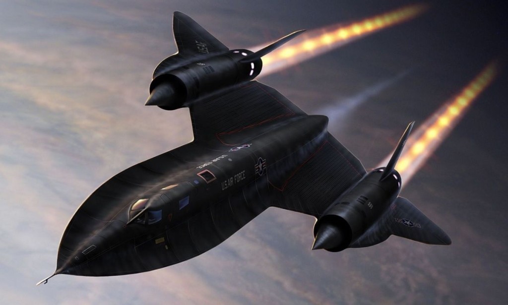 冷戰時期「SR-71」黑鳥（Blackbird）偵察機的替代品。網圖