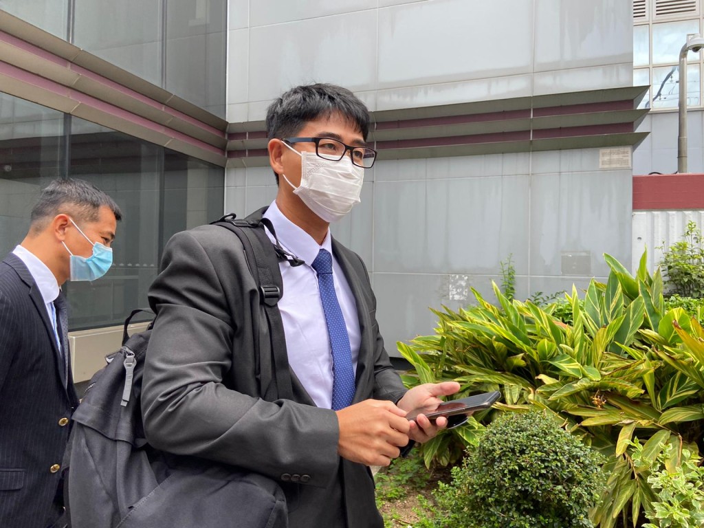證人警長林鎮雄。陳楚琨攝