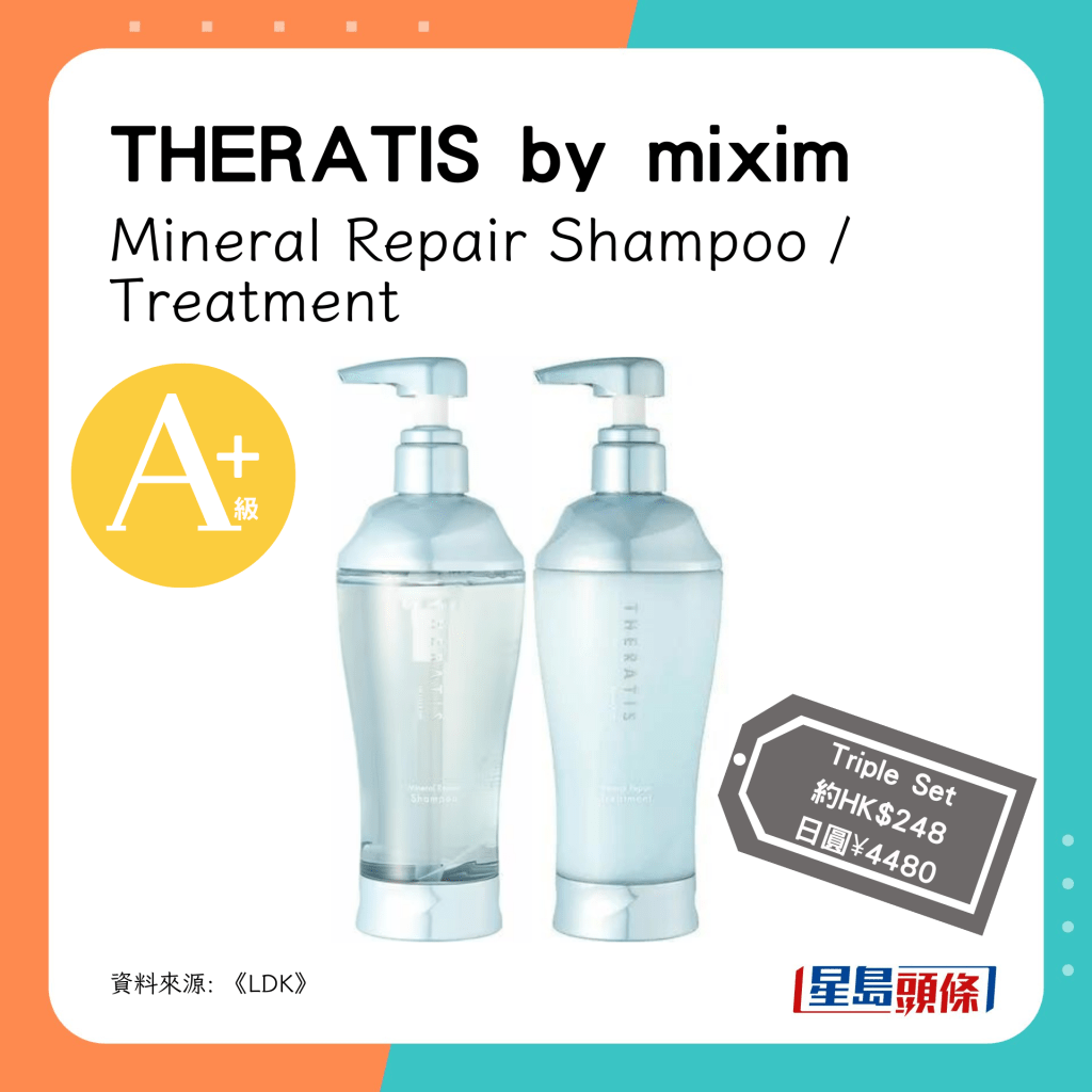 THERATIS by mixim Mineral Repair Shampoo / Treatment