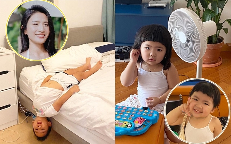 Coffee的囝囝和李璨琛囡囡Lucy為網民帶來不少歡樂。