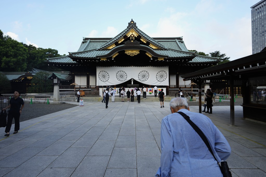 靖国神社供奉14名甲级战犯。美联社