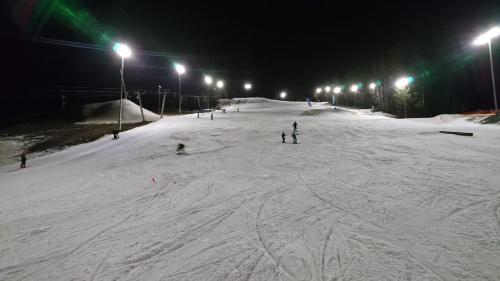 Gordon說接待家庭的小孩應較喜歡速度感，所以他們一般都是玩downhill skiing。