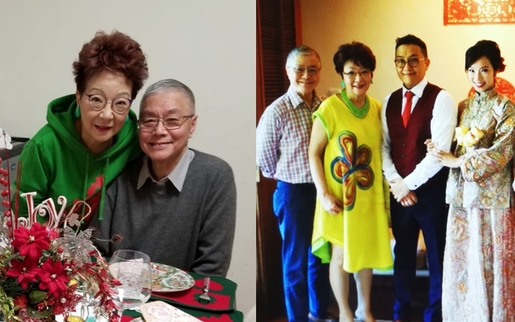 鄧拱璧感謝女兒女婿支持粵劇界。
