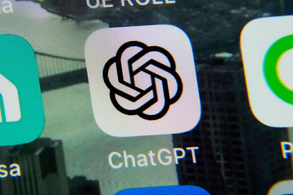 ChatGPT一度大規模死機。 美聯社