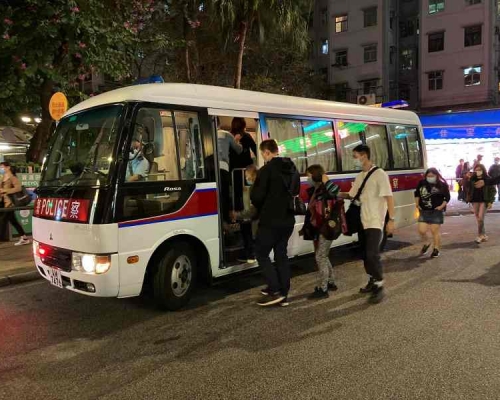行動中拘捕9人。圖:警方提供