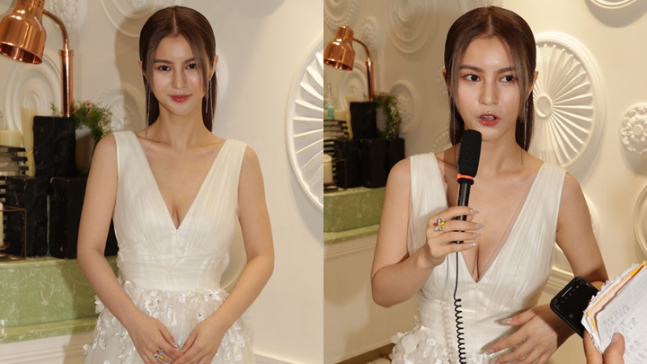 鄧月平展露驕人身材拍宣傳片。