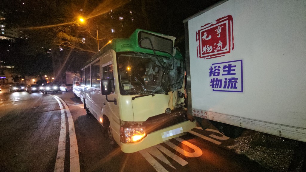 現場為鑽石山瓊東街新麗花園對開。徐裕民攝