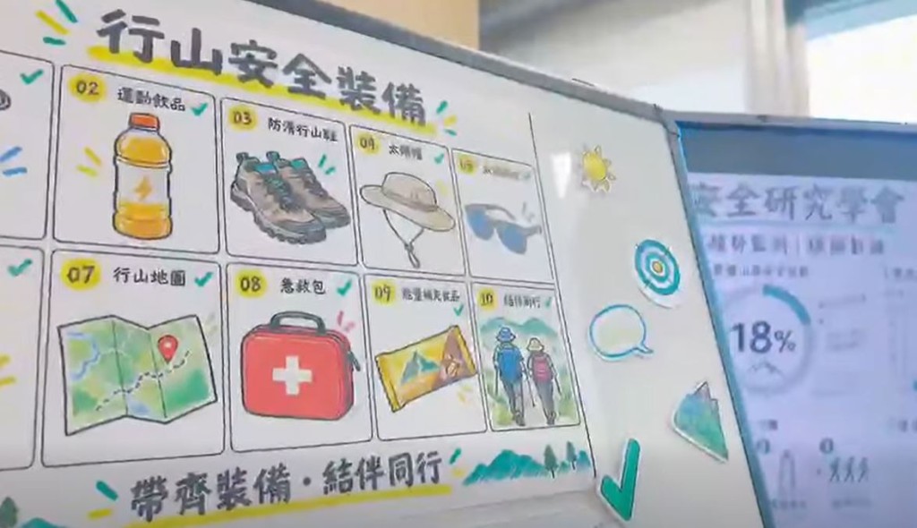 民眾安全服務隊將於下周日（10月25日）舉辦山嶺活動安全推廣日暨社區應急體驗日。