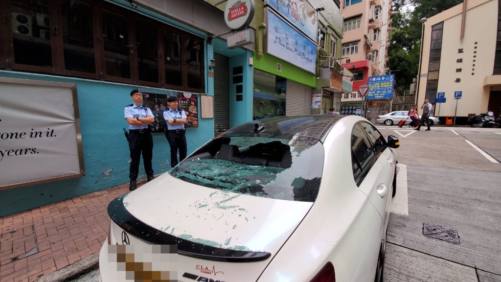 警員到場調查。