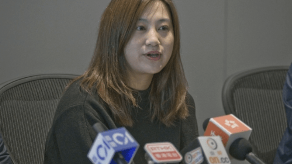 據悉,被捕人包括前區議員黃文萱。資料圖片 據悉,被捕人包括前區議員黃文萱。資料圖片