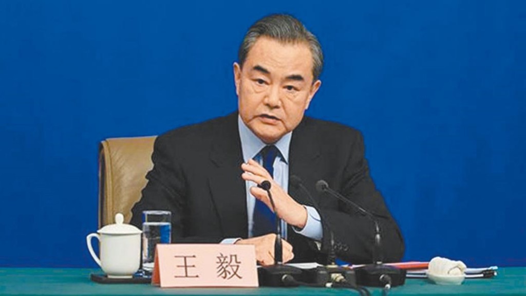 王毅與德國外長就當前烏克蘭局勢交換了意見。新華社資料相
