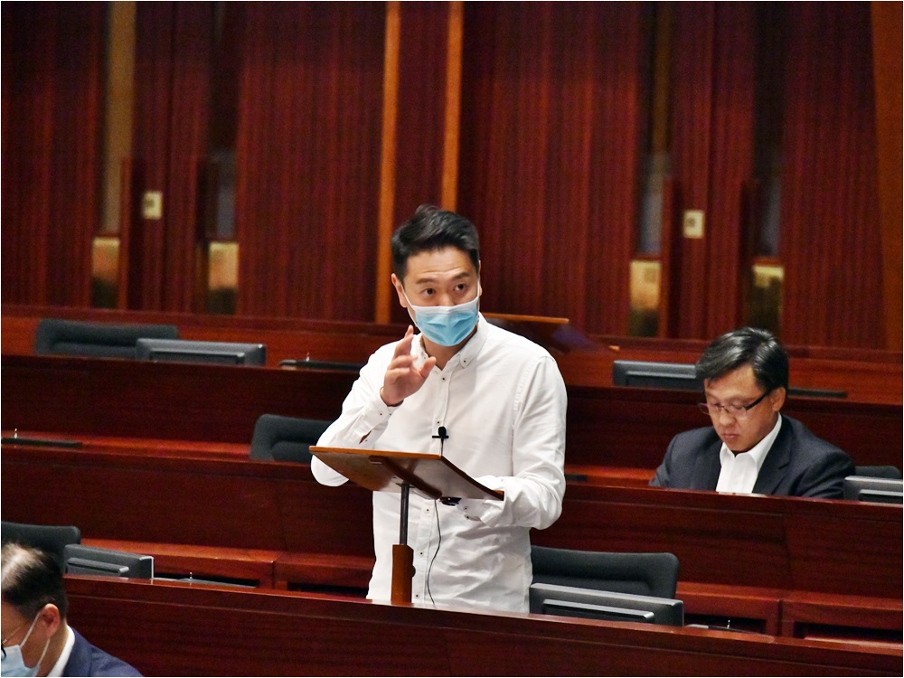 周浩鼎質疑司法機構標準不一。資料圖片