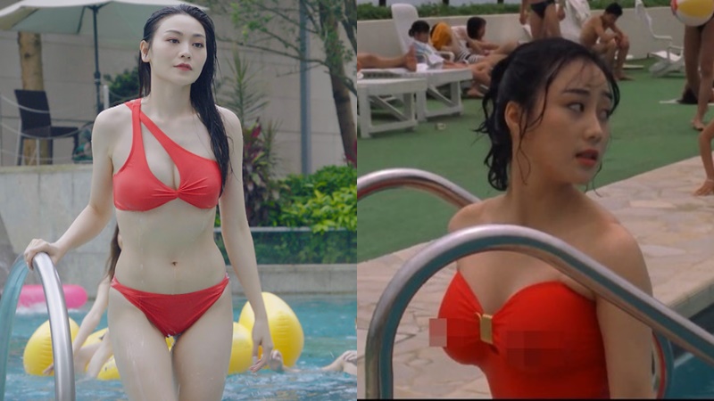 香港探秘地圖｜關嘉敏成首集MVP  火紅比堅尼出水芙蓉超嫵媚  變身「利智2.0」致敬性感女神