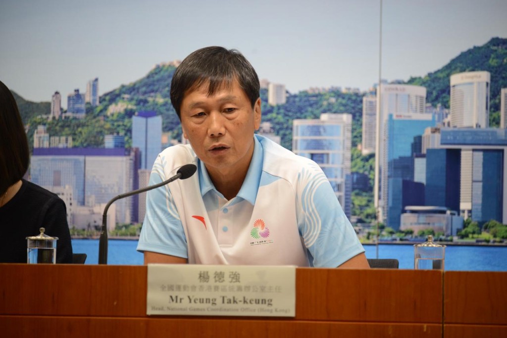 楊德強指出,今次全運會安排得宜,效果理想。無論是運動員表現或觀眾反應均十分熱烈及投入。 楊德強指出,今次全運會安排得宜,效果理想。無論是運動員表現或觀眾反應均十分熱烈及投入。