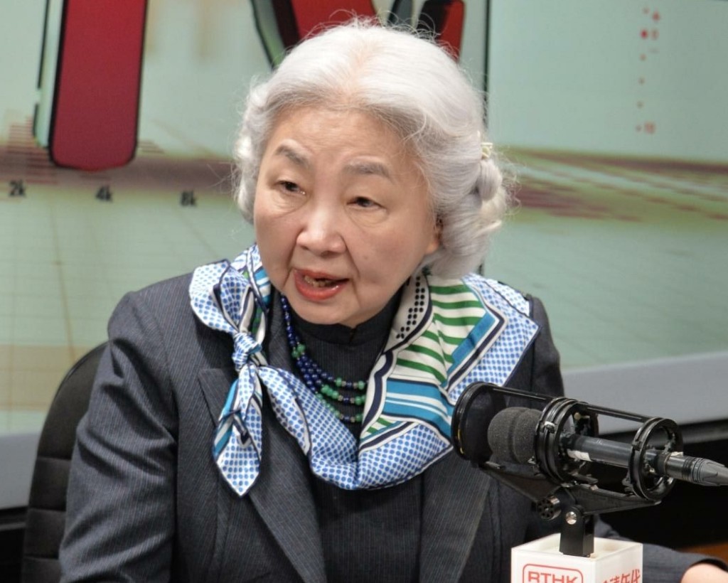 基本法委員會前副主任梁愛詩。資料圖片 基本法委員會前副主任梁愛詩。資料圖片