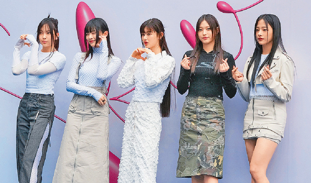 ■人氣韓團NewJeans都入圍。 ■人氣韓團NewJeans都入圍。