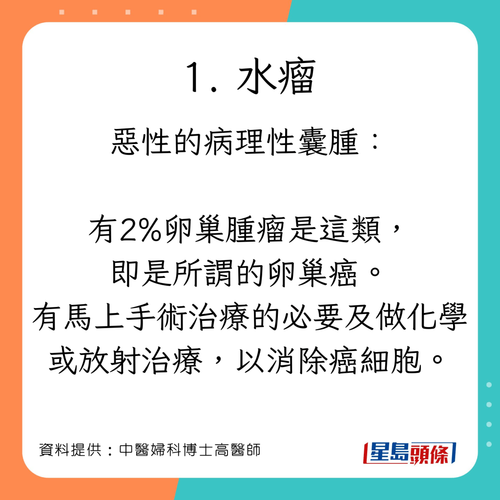 註冊中醫師高鎮濤拆解子宮腫瘤的成因、症狀及治療方法。