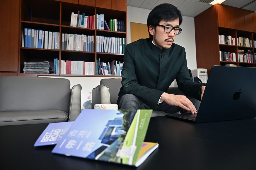 「一帶一路」專員何力治。資料圖片 「一帶一路」專員何力治。資料圖片