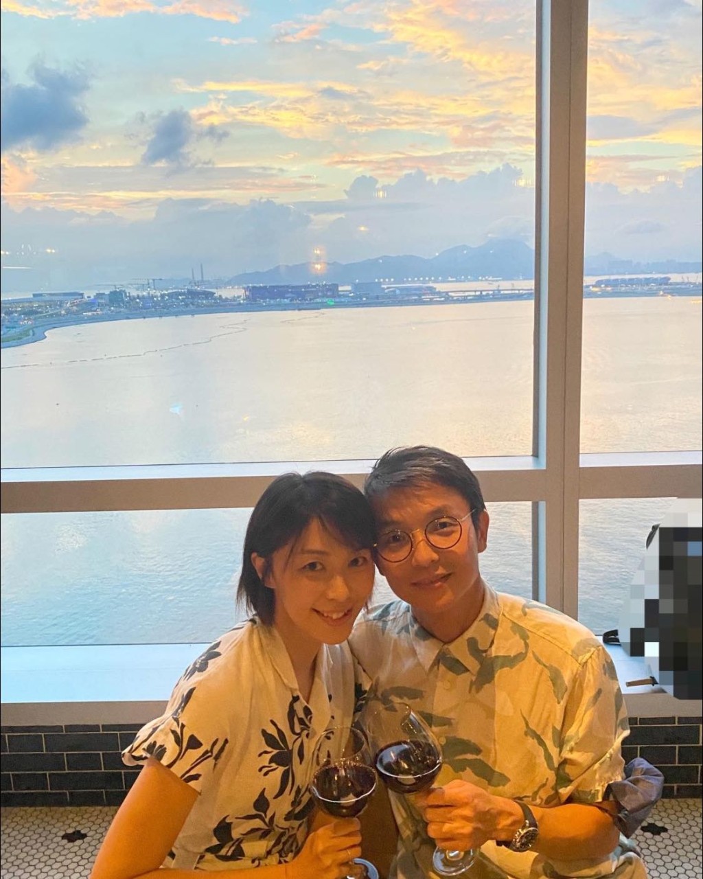 黃芳雯與老公結婚已經九年。