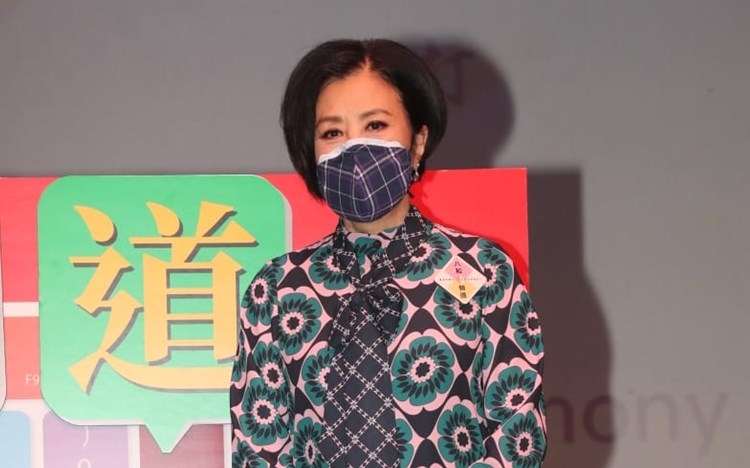 汪明荃以「八和會館」主席身份出席八和頻道開幕禮。