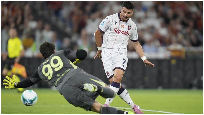 柯蘇連尼對弱旅寧舍得心應手。AP