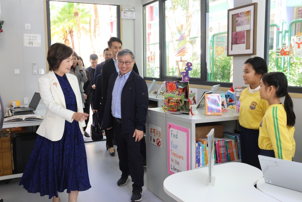 大埔浸信會公立學校的學生由本月15日起，按年級分別在大埔官立小學、新界婦孺福利會基督教銘恩小學上課，直至本學年結束。教育局網站圖片