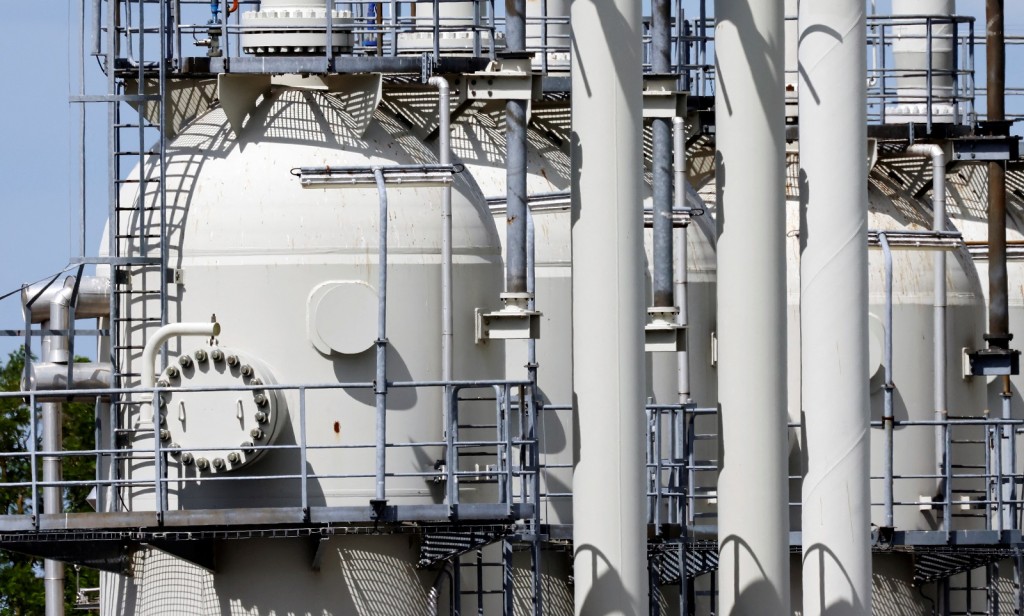 德國面對天然氣供應短缺。路透社資料圖片