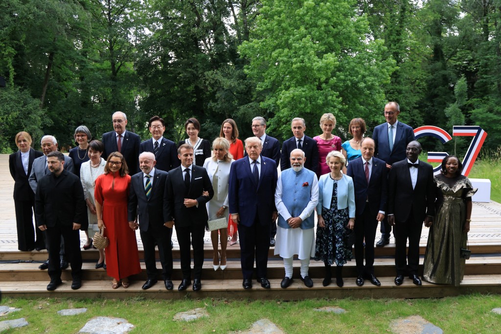 G7領袖普遍認同俄羅斯並未在戰場上取得勝利，並討論了進一步制裁俄羅斯的可能性。路透社