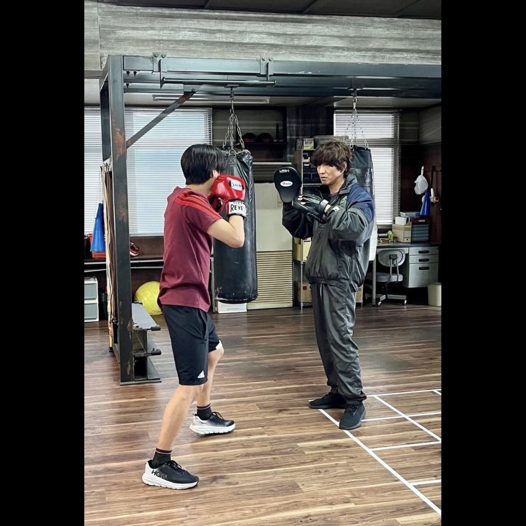 木村於《邁向未來的倒數10秒》中與多位新生代演員合作。