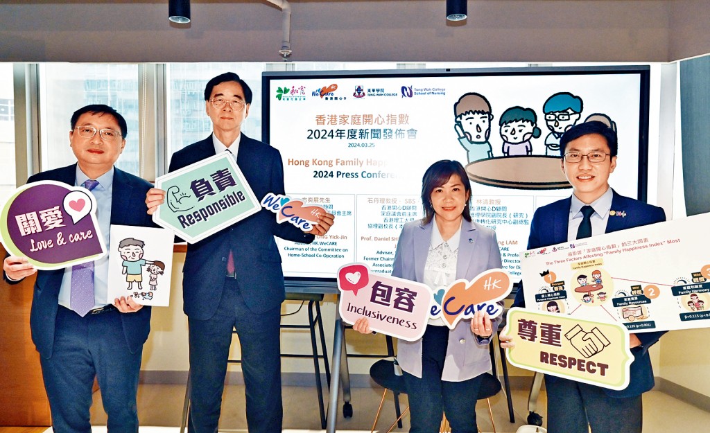 今年「家庭開心指數」跌至4年來的新低,長者開心指數跌幅尤為顯著。