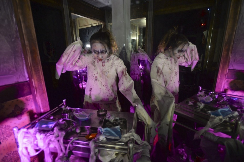 哈囉喂驚嚇十足