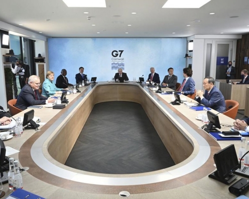 七國集團領袖峰會(G7)昨日結束。美聯社圖片