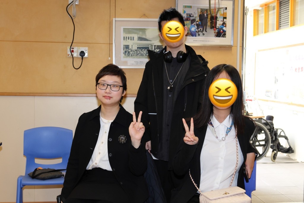 陳藝霖積極參與戲劇活動。紅十字會雅麗珊郡主學校提供 陳藝霖積極參與戲劇活動。紅十字會雅麗珊郡主學校提供