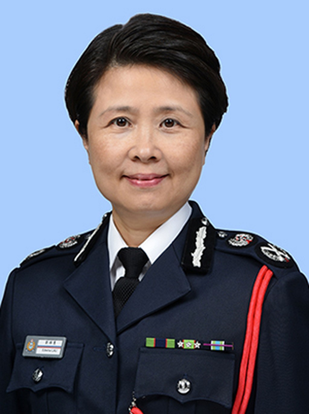 已荣休的警务处副处长(国家安全)刘赐蕙。